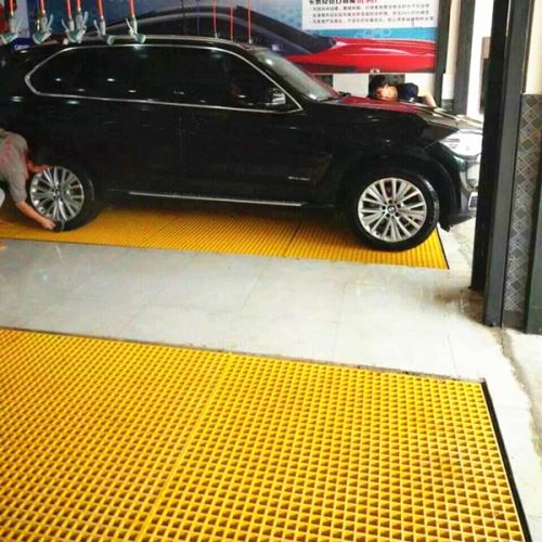 Sàn nhựa rửa xe FRP